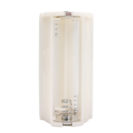 Koszyk na Baterie AA 3x 4,5V - Okrągły Pojemnik Biały - Zastosowanie DIY