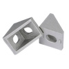Uchwyt Narożny 20x20mm M5 do Profili Aluminiowych 2020 - Idealny do Budowy Drukarek 3D i Frezarek CNC