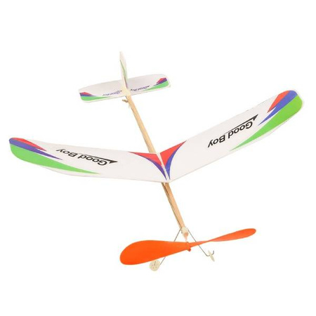 Model Gumówki Sky Touch 470mm - Samolot z Napędem Gumowym dla Dzieci - Idealna Zabawa dla Małych Kapitanów