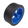 Koło Wyścigowe 65x26mm - Gumowa Opona Do Modeli Samochodów Robotów 