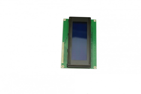 Wyświetlacz LCD 4x20 z kompatybilnym sterownikiem HD44780 - Niebieski - QC2004A